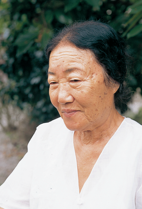 공옥진 선생님. 2003년 11월. 사진 / 김연미 기자