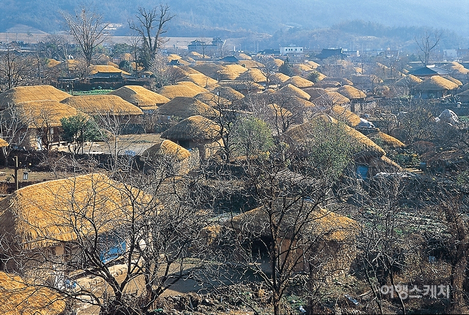 낙안읍성 민속마을 풍경. 2004년 4월. 사진 / 김연미 기자