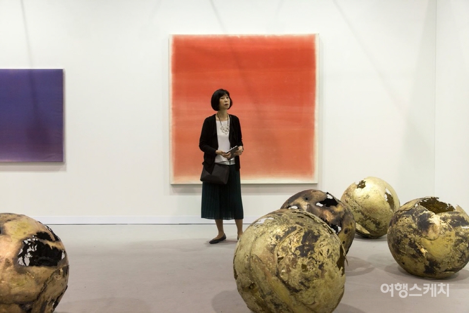 2019년 아트 바젤 홍콩의 리안 갤러리(Leeahn Gallery). 사진 / 홍콩관광청