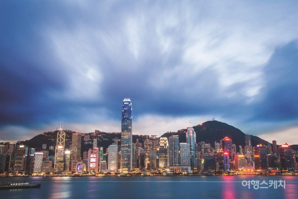 홍콩의 인상적인 스카이라인. 사진 / 홍콩관광청