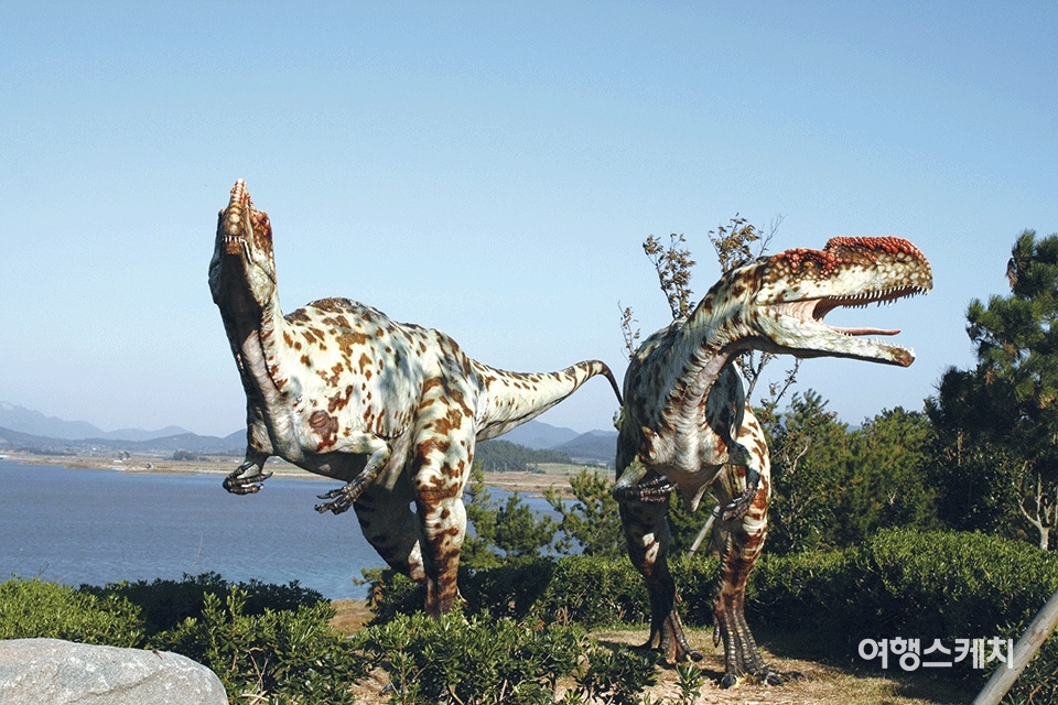 우수영관광단지에서 10km 거리에 있는 해남공룡박물관. 사진 / 박상대 기자