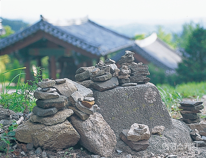 소망과 절 지붕. 2003년 9월. 사진 / 김연미 기자