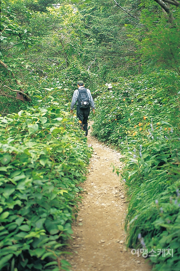 자연이 있어 여행은 끝나지 않는다. 2003년 9월. 사진 / 김연미 기자