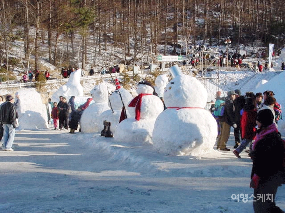 태백산 눈축제. 2004년 1월. 사진 / 여행스케치 DB