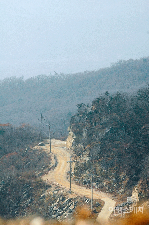 대암산 구름 속의 길. 2006년 1월. 사진 / 김상미 객원기자