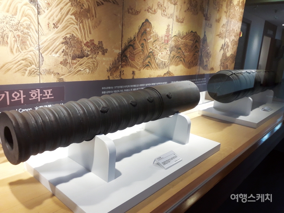 조선시대에 개발된 지자총통. 두 번째로 큰 총통이다. 사진 / 최보기 작가